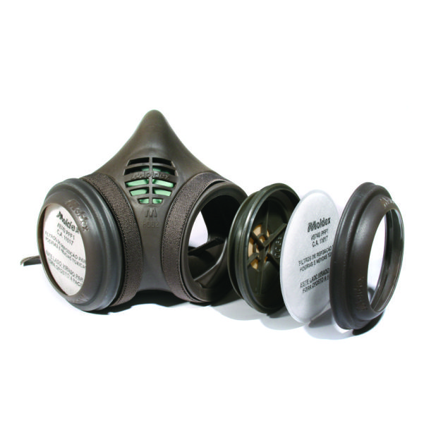 Respirador série 8000 - Contra poeiras e névoas 