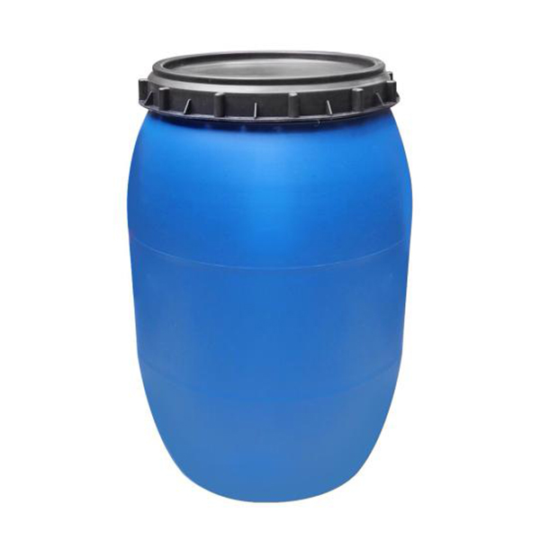 Tambor plástico com tampa - 200 litros